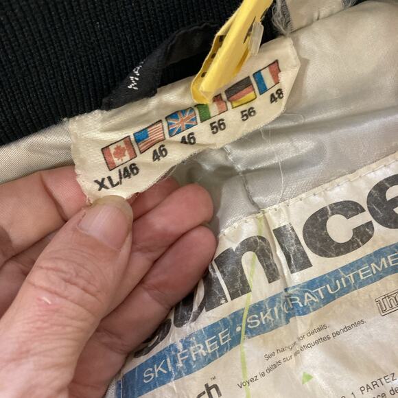 Sunice Ski Jacket Vtg Women’s Sz XL discipline Colorblock Pink Black Coat 80s 90 - Picture 11 of 16